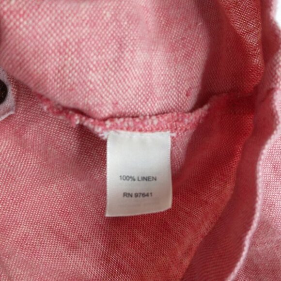 J.jill Linen Button-down Jacket Top | Size XS - Picture 4 of 8